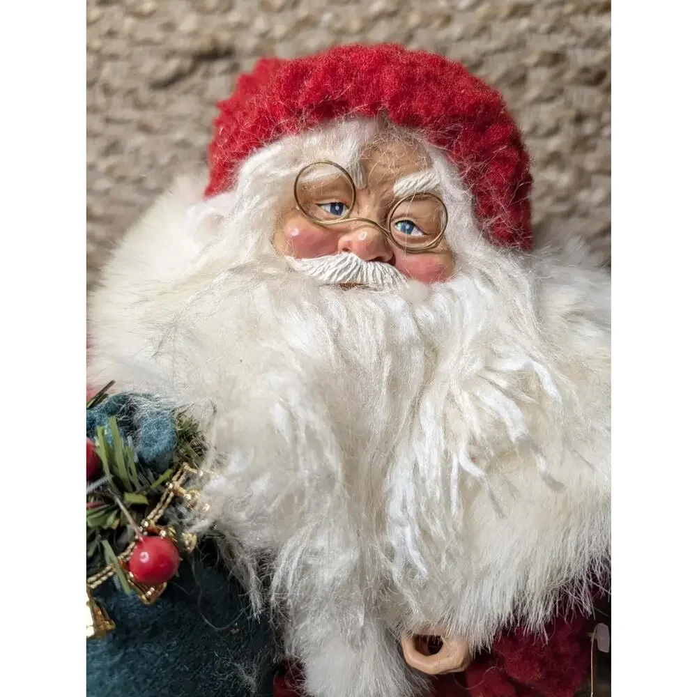 Vintage Old World Style Santa Claus Kris Kringle 16” Christmas Holiday Decor
